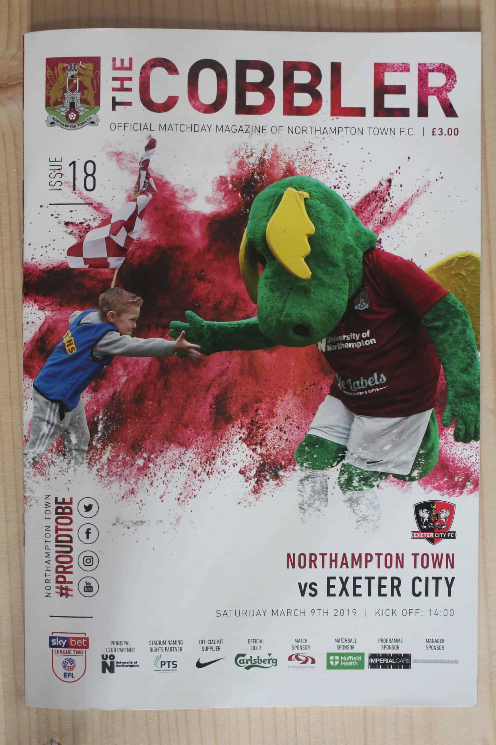 Northampton Town FC v Exeter City FC